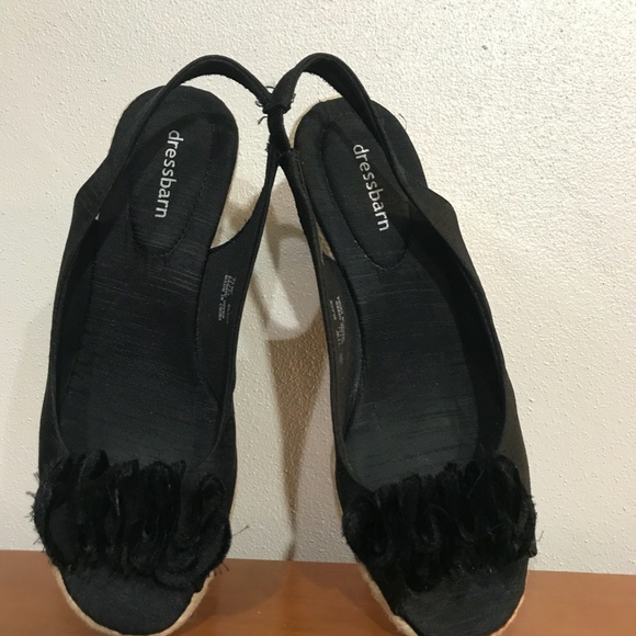 DressBarn Black Wedges - Picture 4 of 8